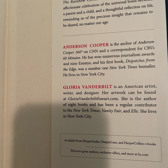 Signed Book - The Rainbow Comes and Goes by A. Cooper and G. Vanderbilt - Picture 4 of 7